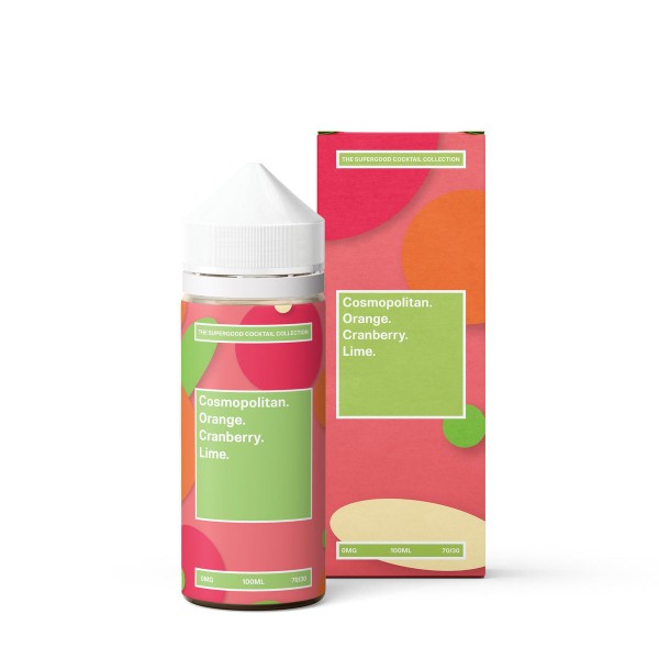 Cosmopolitan By Supergood Cocktail Collection 100ML E Liquid 70VG Vape 0MG Juice