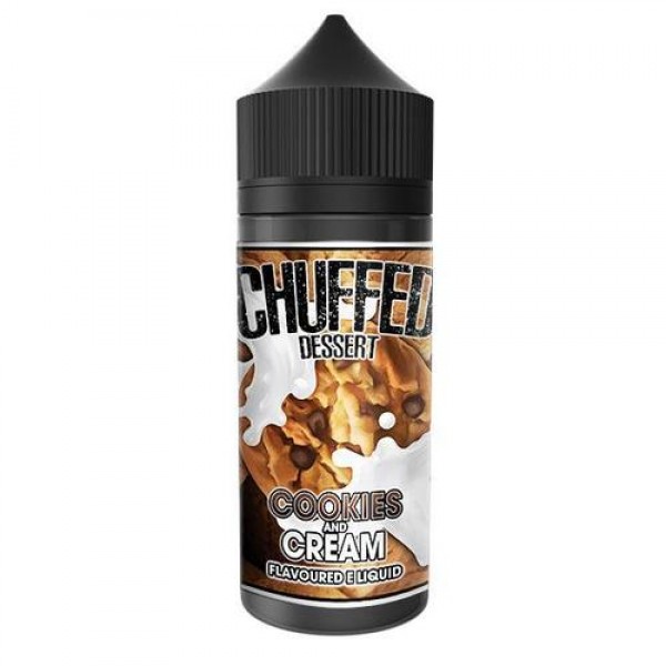 Cookies And Cream - Dessert - Chuffed 100ML E Liquid 70VG Vape 0MG Juice