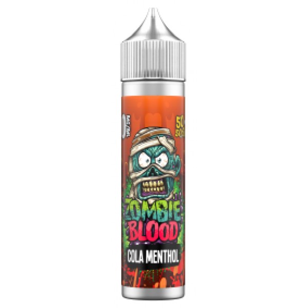 Cola Menthol By Zombie Blood 50ML E Liquid 50VG Vape 0MG Juice