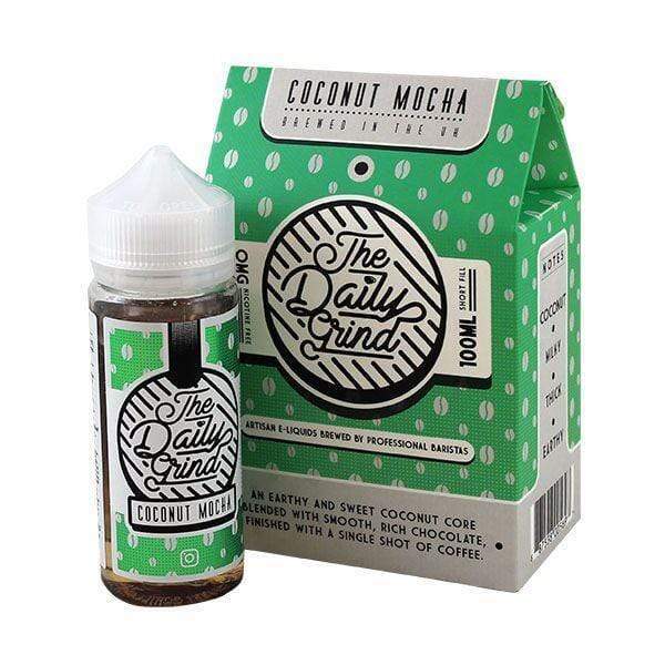 Coconut Mocha By The Daily Grind 100ML E Liquid 70VG Vape 0MG Juice