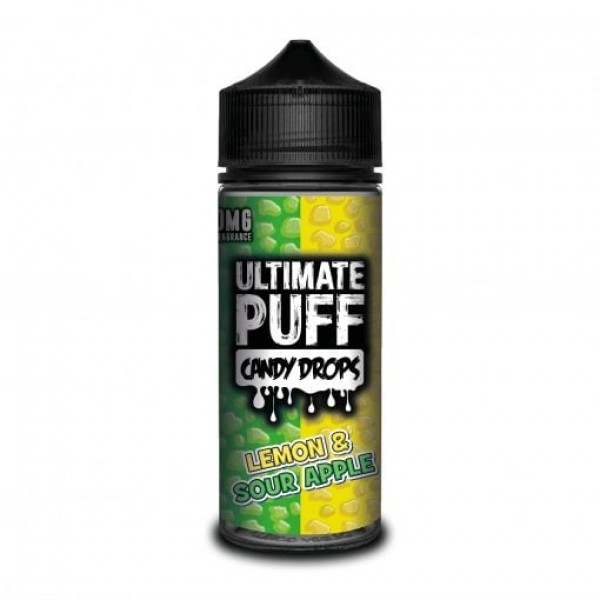 Ultimate Puff Candy Drops Lemon & Sour Apple 100ML Shortfill