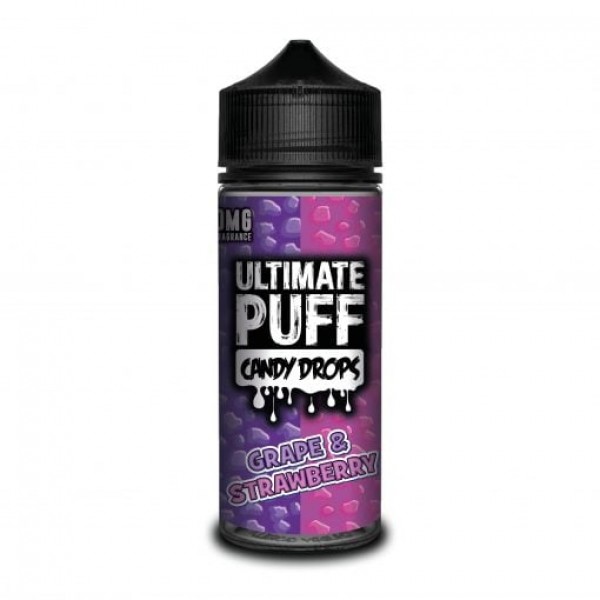 Ultimate Puff Candy Drops Grape & Strawberry 100ML Shortfill