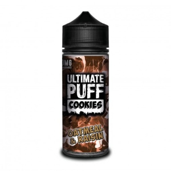 Ultimate Puff Cookies – Oatmeal & Raisin 100ML Shortfill