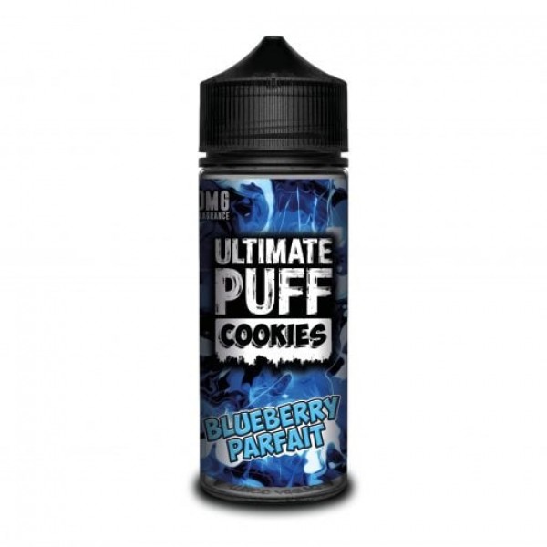 Ultimate Puff Cookies – Blueberry Parfait 100ML Shortfill