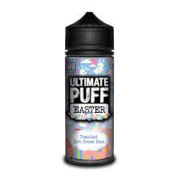 Ultimate Puff Easter Edition – Toasted Hot Cross Bun 100ML E Liquid, 70VG Vape, 0MG Juice, Shortfill