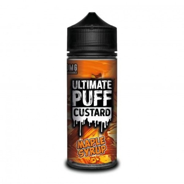 Ultimate Puff Custard – Maple Syrup 100ML Shortfill