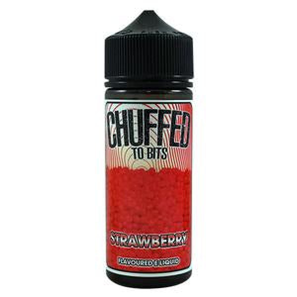 Chuffed - To Bits - Strawberry 100ML E Liquid 70VG Vape 0MG Juice