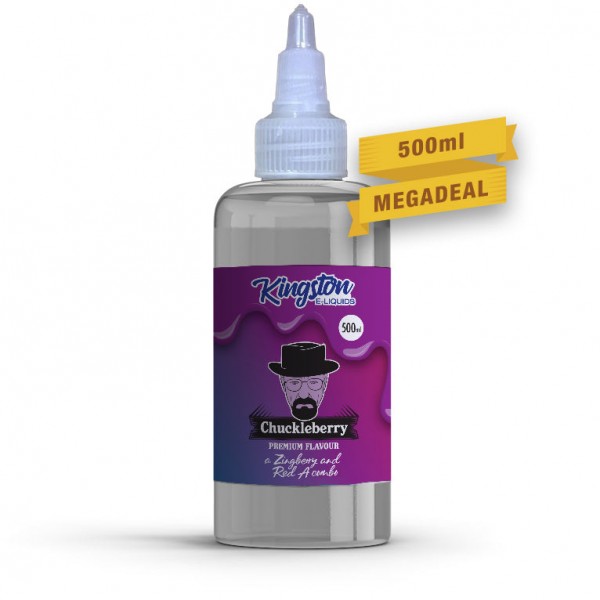 Chuckleberry by Kingston 500ML E Liquid 70VG Vape 0MG Juice