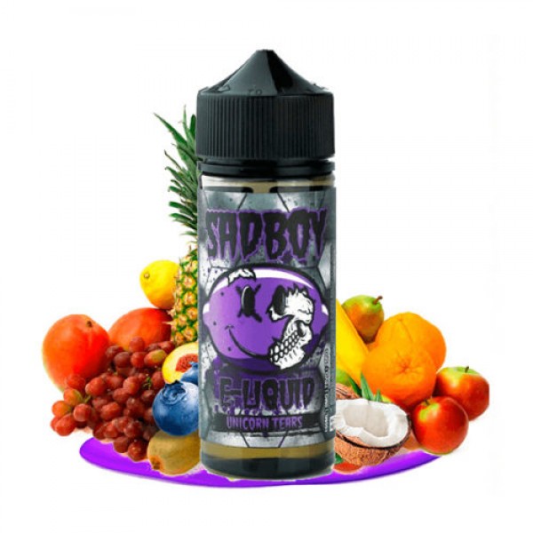 UNICORN TEARS BY SADBOY E-LIQUID 100ML SHORTFILL E LIQUID 75VG VAPE