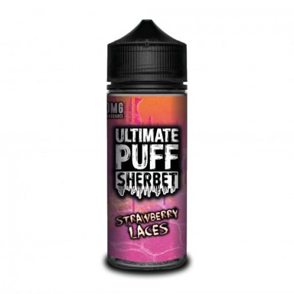 Ultimate Puff Sherbet – Strawberry Laces 100ML Shortfill