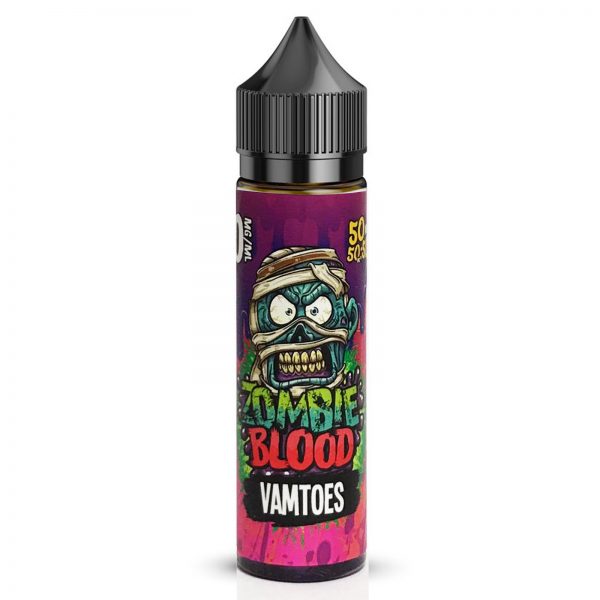 Vamtoes By Zombie Blood 50ML E Liquid 50VG Vape 0MG Juice