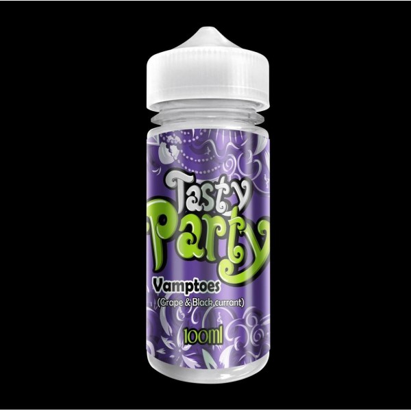 Vamptoes by Tasty Party. 100ML E-liquid, 0MG vape, 70VG/30PG juice