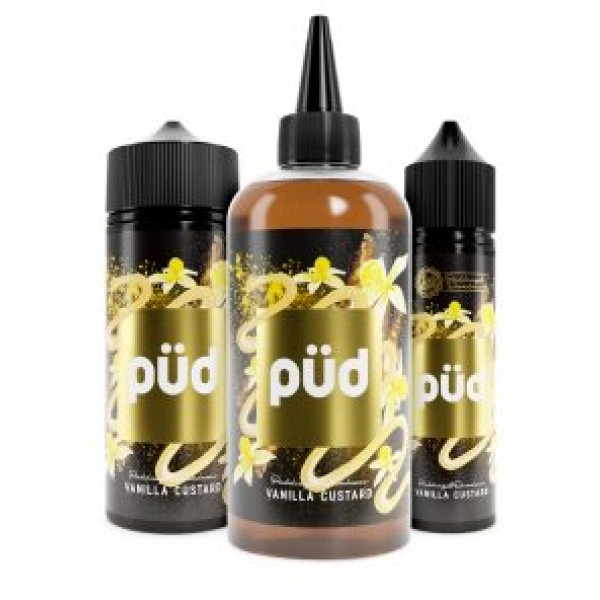 Vanilla Custard by Pud 50ml, 100ml, 200ml E Liquid Vape Juice 70vg 30pg - Joes Juice