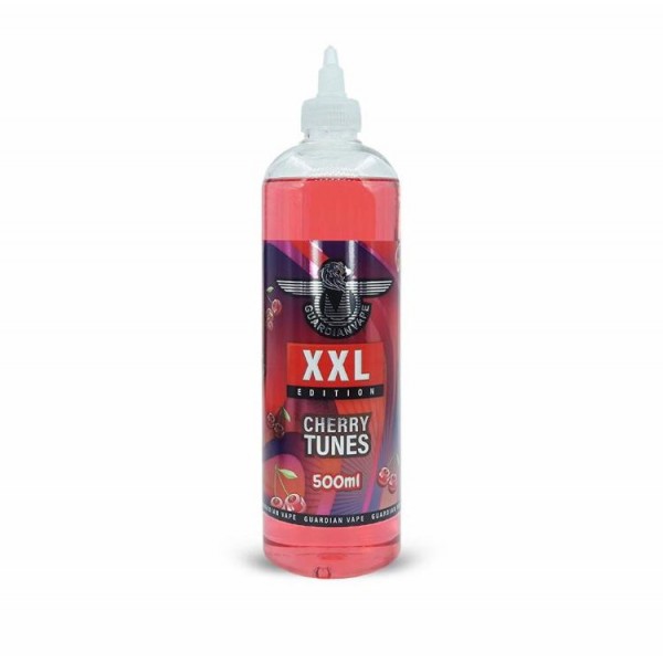 Cherry Tunes By Guardian Vape XXL Edition 500ML E Liquid 70VG Vape 0MG Juice