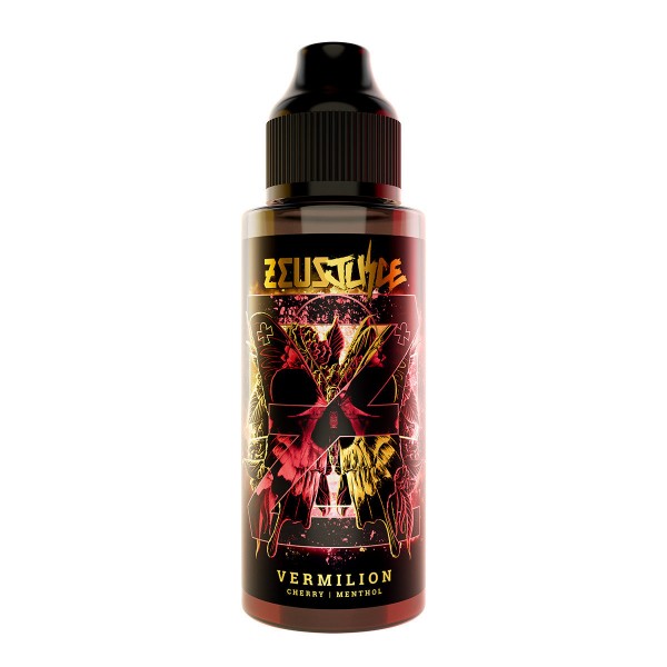 Vermilion By Zeus Juice 100ML E Liquid 70VG Vape 0MG Juice