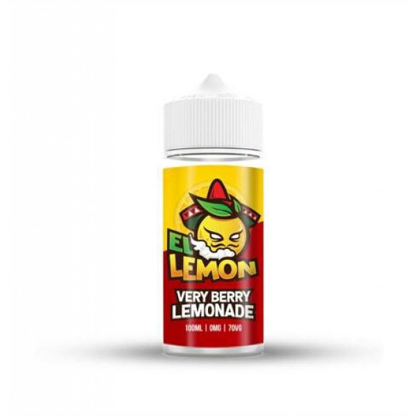 Very Berry Lemonade By El Lemon 100ML E Liquid 70VG/30PG Vape 0MG Juice