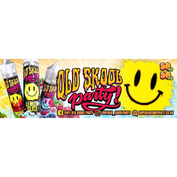 Very Berry by Old Skool Party 50ML E Liquid 50VG Vape 0MG Juice