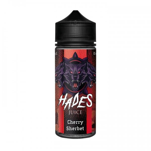 Cherry Sherbet By Hades 100ML E Liquid 70VG Vape 0MG Juice Shortfill
