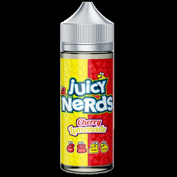 Cherry Lemonade 100ml Juicy Nerds E-liquid Juice 70VG Vape Shortfill