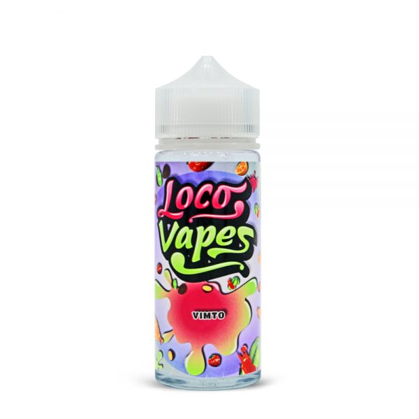 Vimto by Loco Vapes. 100ML E-liquid, 0MG vape, 70VG/30PG juice