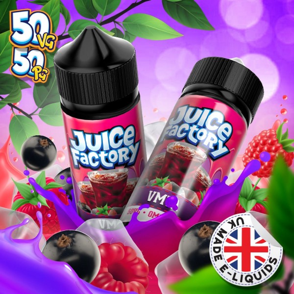 Vmta by Juice Factory. 100ML E-liquid, 0MG vape, 50VG/50PG juice