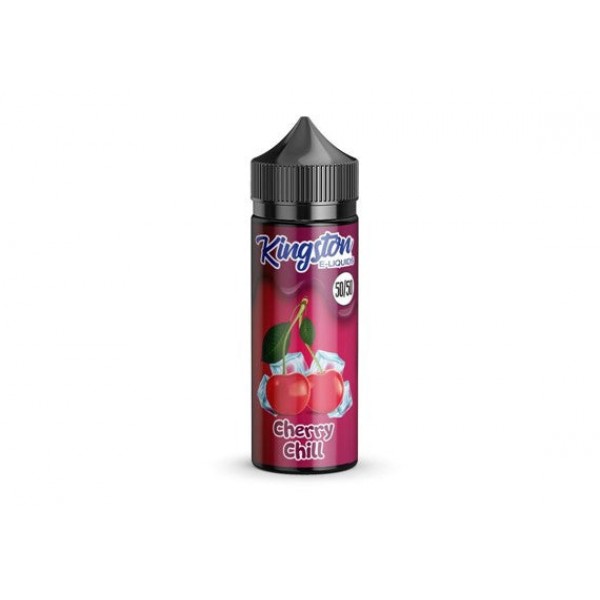 Cherry Chill By Kingston 100ML E Liquid 50VG/50PG Vape 0MG Juice