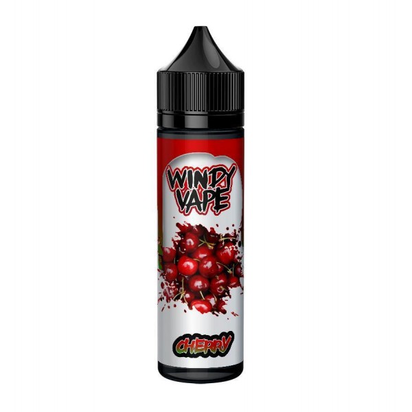 Cherry by Windy Vape 50ml E Liquid Juice 0mg 80vg 20pg