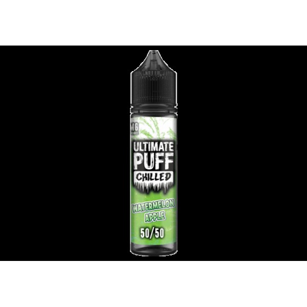 Watermelon Apple Chilled by Ultimate Puff, 50ML E-liquid, 0MG Vape, 50VG Juice