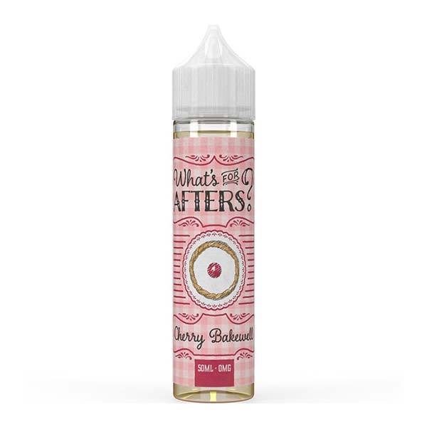 Cherry Bakewell by What's For Afters? 50ML E-liquid, 0MG Vape, 70VG Juice