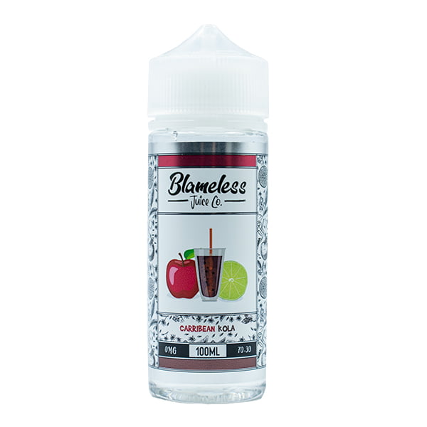 Caribbean Kola By Blameless 100ML E Liquid 70VG Vape 0MG Juice