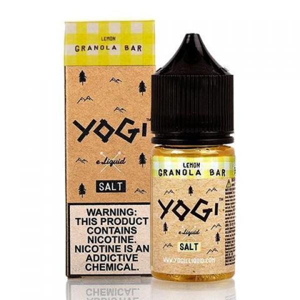 Lemon Granola Bar By Yogi Salt 10ML E Liquid 50VG Vape 10MG/20MG Juice