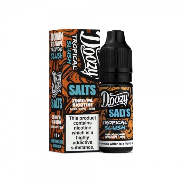 Tropical Slush By Doozy Nic Salts 10ML E Liquid 50VG Vape 10MG/20MG Juice