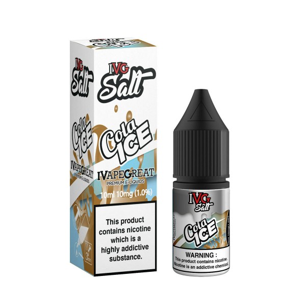 Cola Ice by IVG Nic Salt 10ML E Liquid 10MG/20MG Vape 50VG Juice