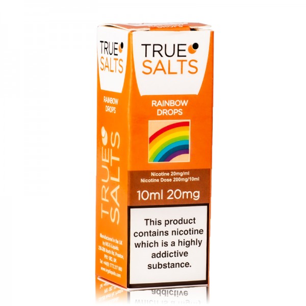 Rainbow Drops By True Salts Nic Salt 10ML E Liquid 10MG/20MG Vape 50VG Juice