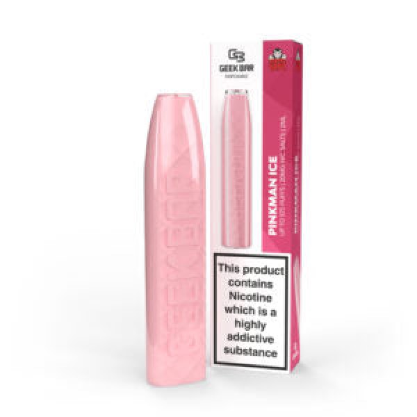 Pinkman Ice By Geek Bar Vampire Vape Disposable Pod | 20MG/2% | 575 Puffs