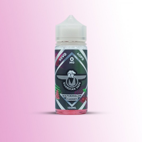 Watermelon Cherry by Guardian Vape 100ML E Liquid 60VG Vape 0MG Juice