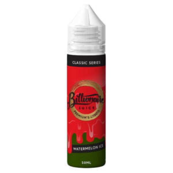 Watermelon Ice By Billionaire Juice 50ML E Liquid 70VG/30PG Vape 0MG Juice