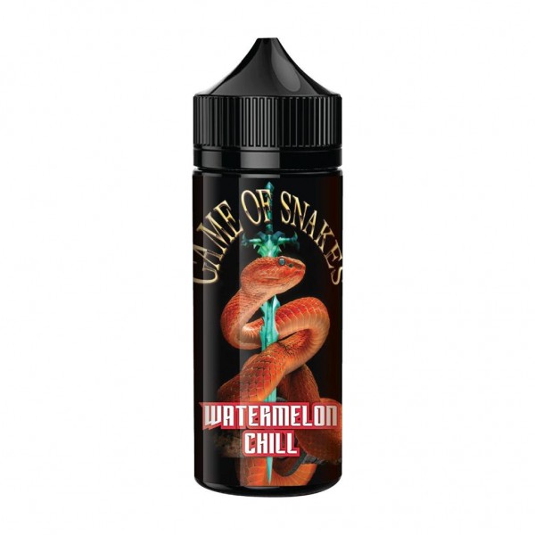 Watermelon Chill By Game Of Snakes 100ML E Liquid 70VG Vape 0MG Juice