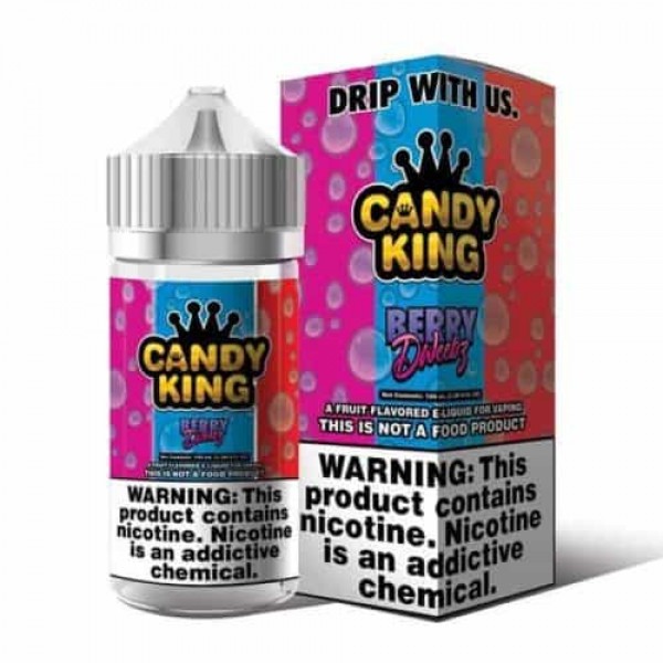 CANDY KING – BERRY DWEEBZ 100ML SHORTFILL E LIQUID JUICE 80VG 20PG VAPE