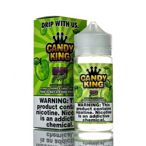 CANDY KING HARD APPLE 100ML SHORTFILL E LIQUID JUICE 80VG 20PG GENUINE VAPE