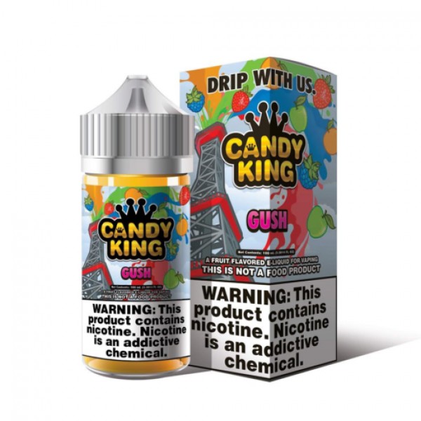 CANDY KING GUSH 100ML E LIQUID 70VG 30PG VAPE 0MG JUICE ORIGINAL