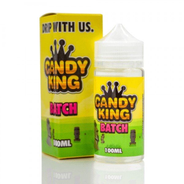 CANDY KING BATCH 100ML SHORTFILL 80VG 20PG 0MG GENUINE