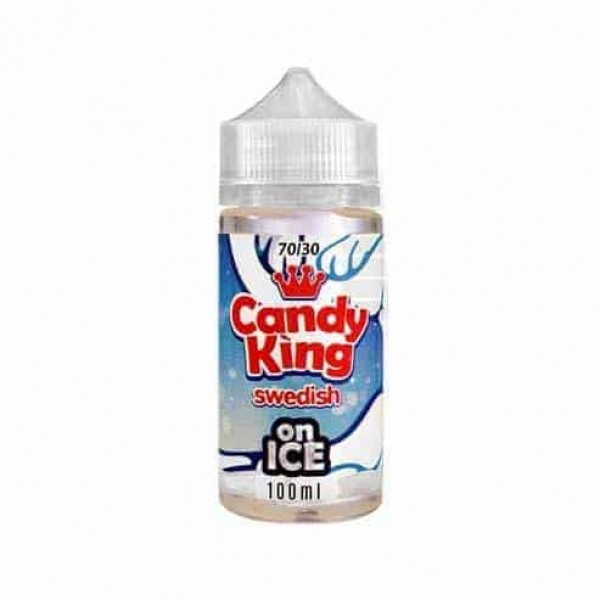 CANDY KING 100ML E LIQUID SWEDISH ON ICE SHORTFILL E JUICE 80VG VAPE