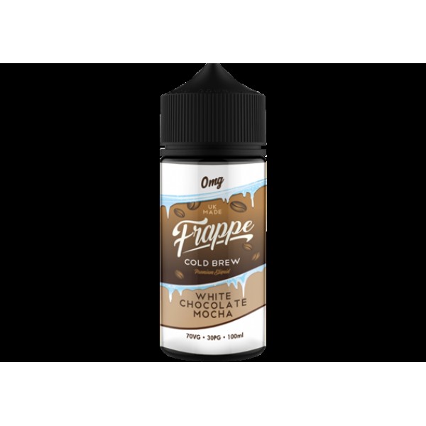 White Chocolate Mocha By Frappe 100ML E Liquid 70VG Vape 0MG Juice