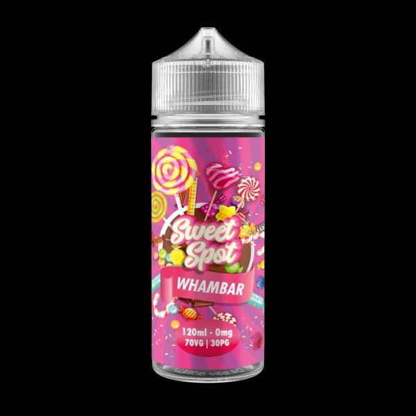 Whambar by Sweet Spot 0MG 100ML E-liquid. 70VG/30PG Vape Juice