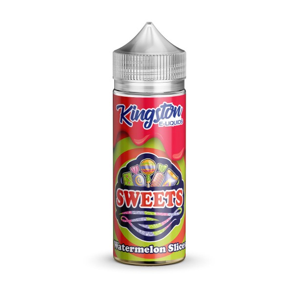 Watermelon Slices by Kingston 100ml New Bottle E Liquid 70VG Juice