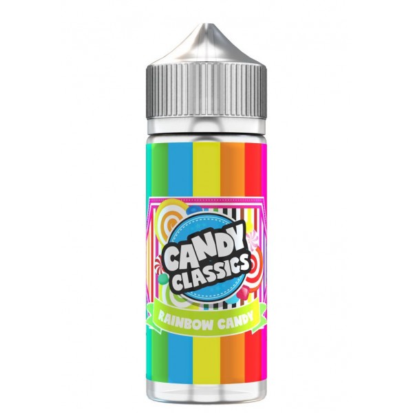 Candy Classics Rainbow Candy Drops 100ml E Liquid Juice 70vg Vape sub ohm Shortfill