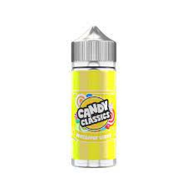 Candy Classics Pineapple Cubes 100ml E Liquid Juice 70vg Vape sub ohm Shortfill