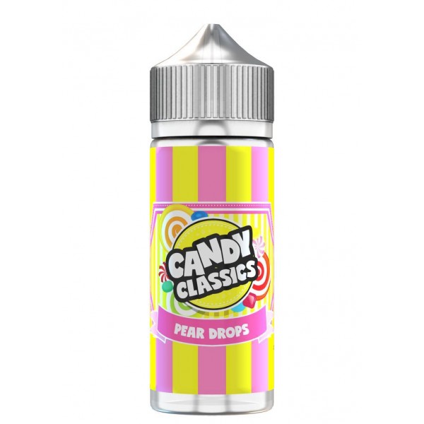 Candy Classics Pear Drops 100ml E Liquid Juice 70vg Vape sub ohm Shortfill