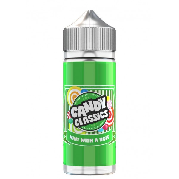 Candy Classics Mint with A Hole Drops 100ml E Liquid Juice 70vg Vape sub ohm Shortfill